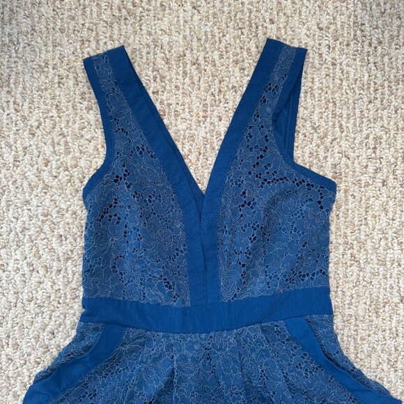 Free People Lovely In Love Dress Size XS Lace‎ Mini Cocktails Party Wedding EUC - Picture 6 of 14